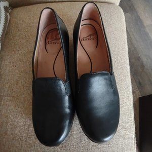 Dansko Addy Black Nappa Leather Loafer